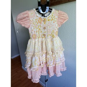 Only Little Once Princess Twirl Ruffle Skirt Girls Dress Dress Up Pretty Girly 7